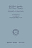 Die Welt Des Menschen-Die Welt Der Philosophie: Festschrift FÃ¼r Jan Pato?ka
