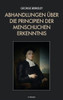 Abhandlungen Ã¼ber die Principien der menschlichen Erkenntnis: GroÃŸdruck Large Print