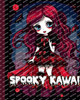 Spooky Kawaii Coloring Book: Cute Gothic Coloring Pages with Creepy Pastel Goth Characters for Relaxation