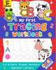 My First Tracing Workbook: Learn to Write Shapes, ABC Alphabet, and Numbers for Kids Ages 3-5