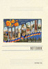 Vintage Lined Notebook Greetings from California, San Luis Obispo