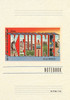 Vintage Lined Notebook Greetings from Kewanee, Illinois