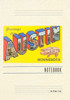 Vintage Lined Notebook Greetings from Austin