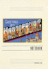 Vintage Lined Notebook Greetings from Harrisburg, Pennsylvania