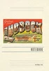 Vintage Lined Notebook Greetings from Lubbock, Texas
