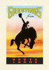 Vintage Lined Notebook Greetings from Texas