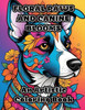 Floral Paws and Canine Blooms: An Artistic Coloring Book