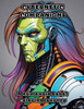 Cybernetic Companions: A Humanoid Robot Coloring Journey