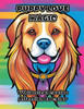 Puppy Love Magic: Whimsical Canine Affection to Color
