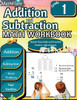 Addition and Subtraction Math Workbook 1st Grade: Addition and Subtraction Grade 1, Word Problems Grade 1, Addition and Subtraction exercises 1 to 20,