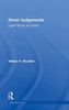 Novel Judgements: Legal Theory as Fiction