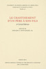Le Chastoiement d'Un Père À Son Fils: A Critical Edition
