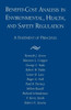 Benefit-Cost Analysis in Environmental, Health, and Safety Regulation