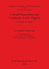 Cultural Succession and Continuity in S.E. Nigeria: Excavations in Afikpo