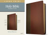 KJV Large Print Thinline Reference Holy Bible (Red Letter, LeatherLike, Brown Mahogany): Includes Free Access to the Filament Bible App Delivering Study Notes, Devotionals, Worship Music, and Video