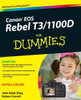 Canon EOS Rebel T3/1100d for Dummies