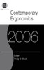Contemporary Ergonomics 2006: Proceedings of the International Conference on Contemporary Ergonomics (Ce2006), 4-6 April 2006, Cambridge, UK