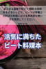 活気に満ちたビート料理本