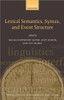 Syntax, Lexical Semantics, and Event Structure