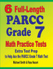 6 Full-Length PARCC Grade 7 Math Practice Tests: Extra Test Prep to Help Ace the PARCC Grade 7 Math Test