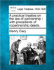 A Practical Treatise on the Law of Partnership: With Precedents of Copartnership Deeds.
