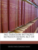 No Taxation Without Representation Act of 2002