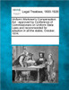 Uniform Workmen's Compensation ACT: Approved by Conference of Commissioners on Uniform State Laws and Recommended for Adoption in All the States, Octo