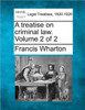 A treatise on criminal law. Volume 2 of 2