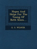 Hopes and Helps for the Young of Both Sexes....