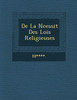 de La N Cessit Des Lois Religieuses