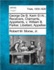 George de B. Keim Et Al., Receivers, Claimants, Appellants, V. William B. Parker, Libellant, Appellee