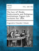 The Law of Hindu Endowments and Religious Institutions Tagore Law Lectures for 1904.