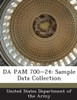 Da Pam 700-24: Sample Data Collection