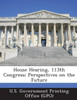 House Hearing, 113th Congress: Perspectives on the Future
