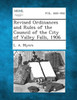 Revised Ordinances and Rules of the Council of the City of Valley Falls, 1906