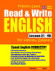Preston Lee's Read & Write English Lesson 21 - 40 For Hebrew Speakers (British Version) (Preston Lee's English For Hebrew Speakers (British Version))