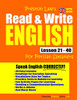 Preston Lee's Read & Write English Lesson 21 - 40 For Persian Speakers (British Version) (Preston Lee's English For Persian Speakers (British Version))