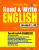 Preston Lee's Read & Write English Lesson 21 - 40 For Taiwanese (British Version) (Preston Lee's English For Taiwanese (British Version))