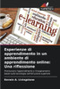Esperienze di apprendimento in un ambiente di apprendimento online: Una riflessione