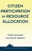 Citizen Participation In Resource Allocation
