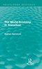 The World Economy in Transition (Routledge Revivals)