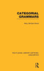 Categorial Grammars