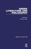 Greek Literature and Philosophy: Greek Literature
