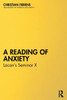 A Reading of Anxiety: Lacan's Seminar X