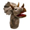 Large Head Triceratops Hand Puppet: Triceratops