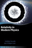 Relativity in Modern Physics