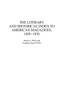 The Literary and Historical Index to American Magazines, 1800-1850