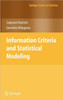Information Criteria and Statistical Modeling