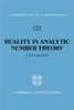 Duality in Analytic Number Theory