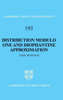 Distribution Modulo One and Diophantine Approximation